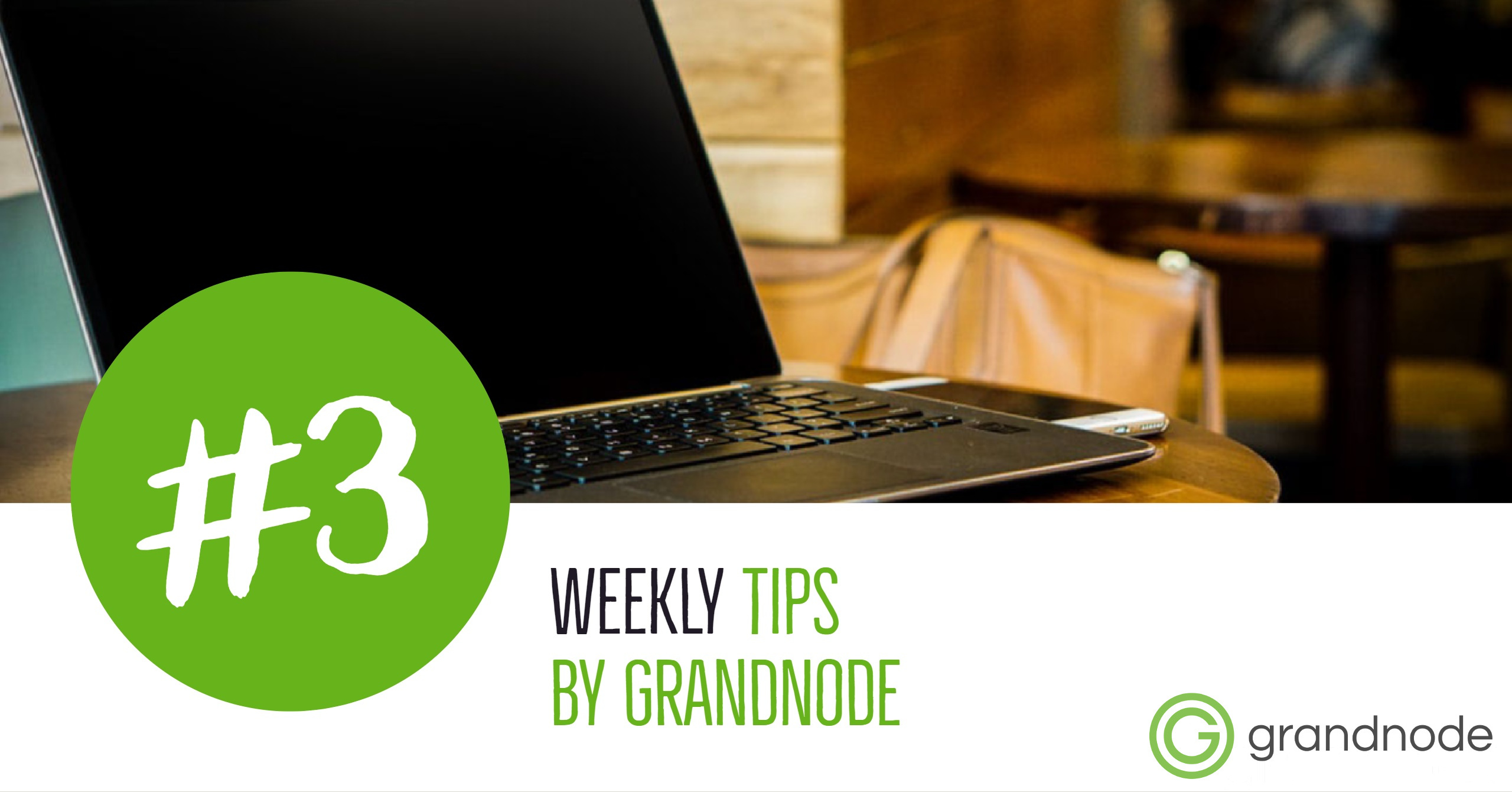 Show blog post for Weekly Tips #3: Running GrandNode 4.00+ on MongoDB 3.4 Picture for blog post Weekly Tips #3: Running GrandNode 4.00+ on MongoDB 3.4