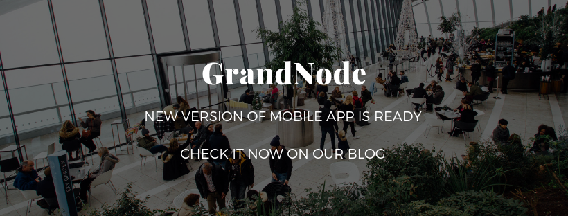 Show blog post for What's new in GrandNode Mobile App Picture for blog post What's new in GrandNode Mobile App